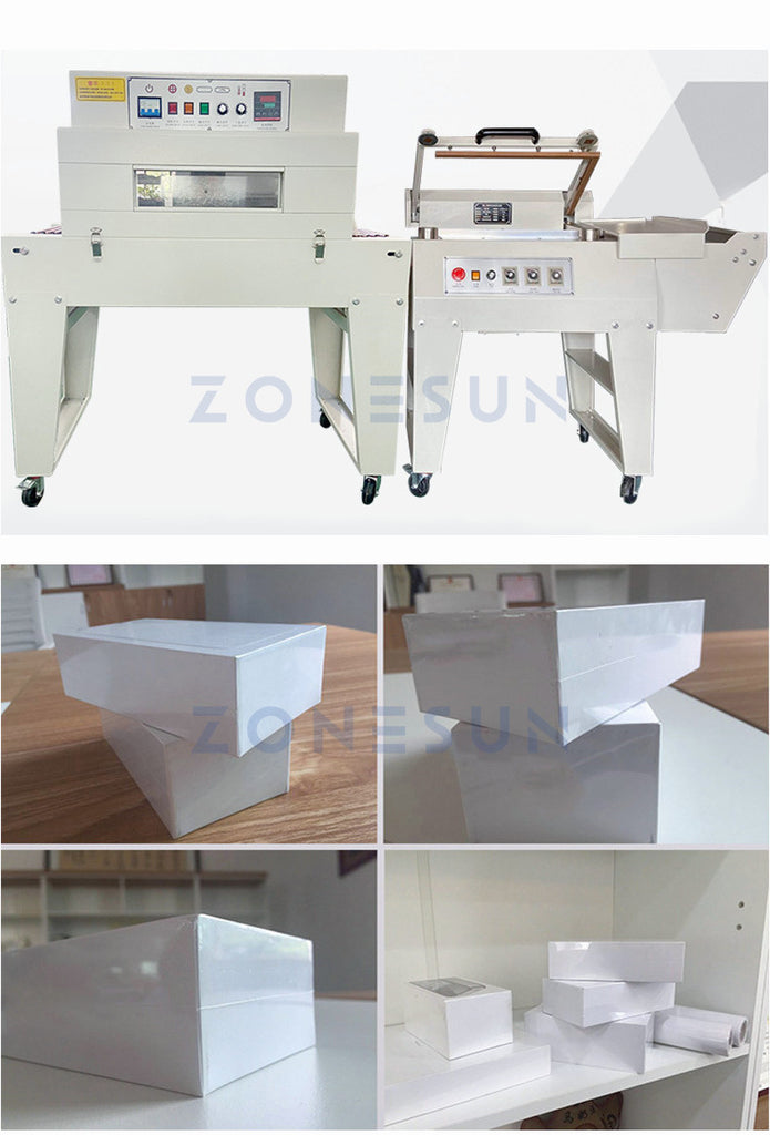 ZONESUN 450L Semi automatic Cutting and Sealing Machine