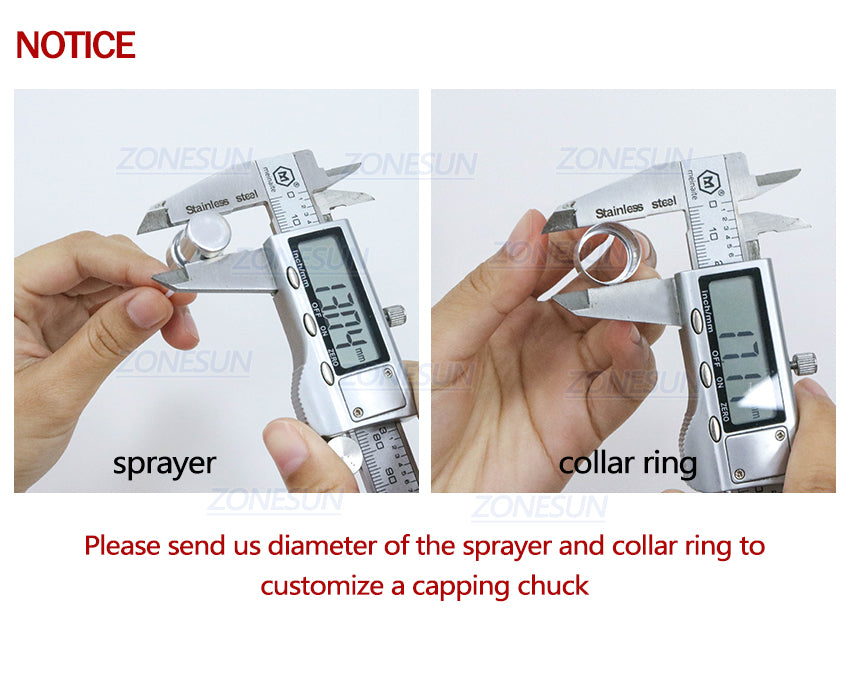 ZONESUN Perfume Glass Bottle Capping Machine Perfume Crimping Machine Perfume Collar Ring Pressing Machine
