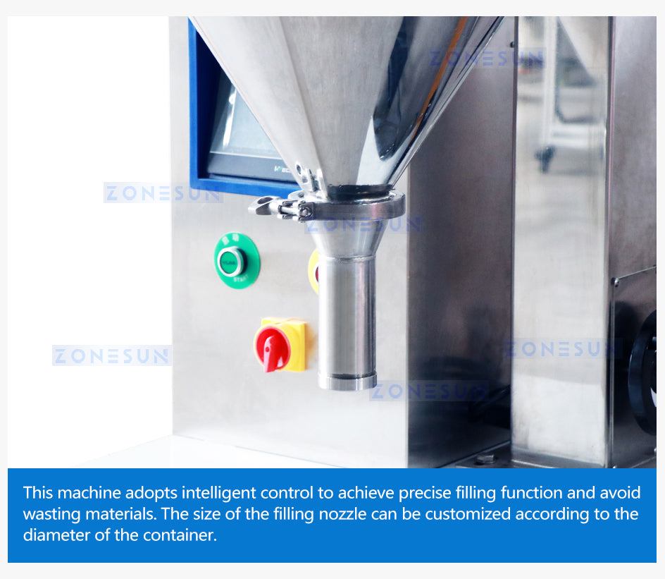 ZONESUN ZS-FM100B Poweder Filling Machine Auger Filler