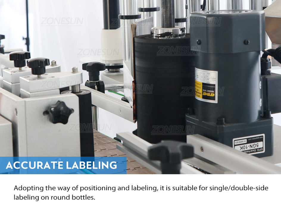 ZONESUN Automatic Production Line Liquid Filling Capping Labeling Machine ZS-FAL180X4