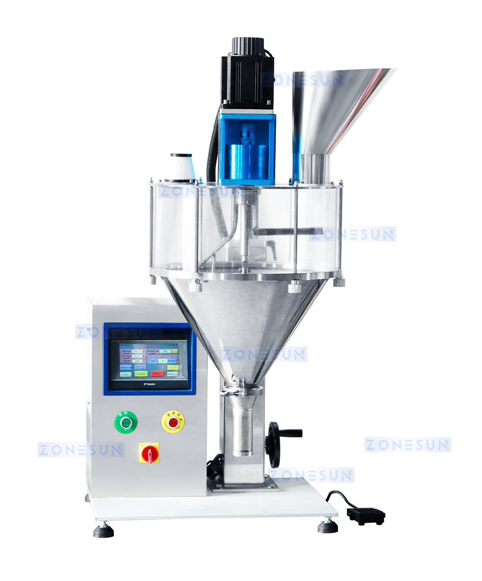ZONESUN ZS-FM100B Poweder Filling Machine Auger Filler