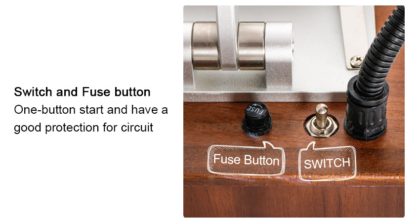 WT-90XT Manual Light-type Digital Hot Foil Stamping Machine