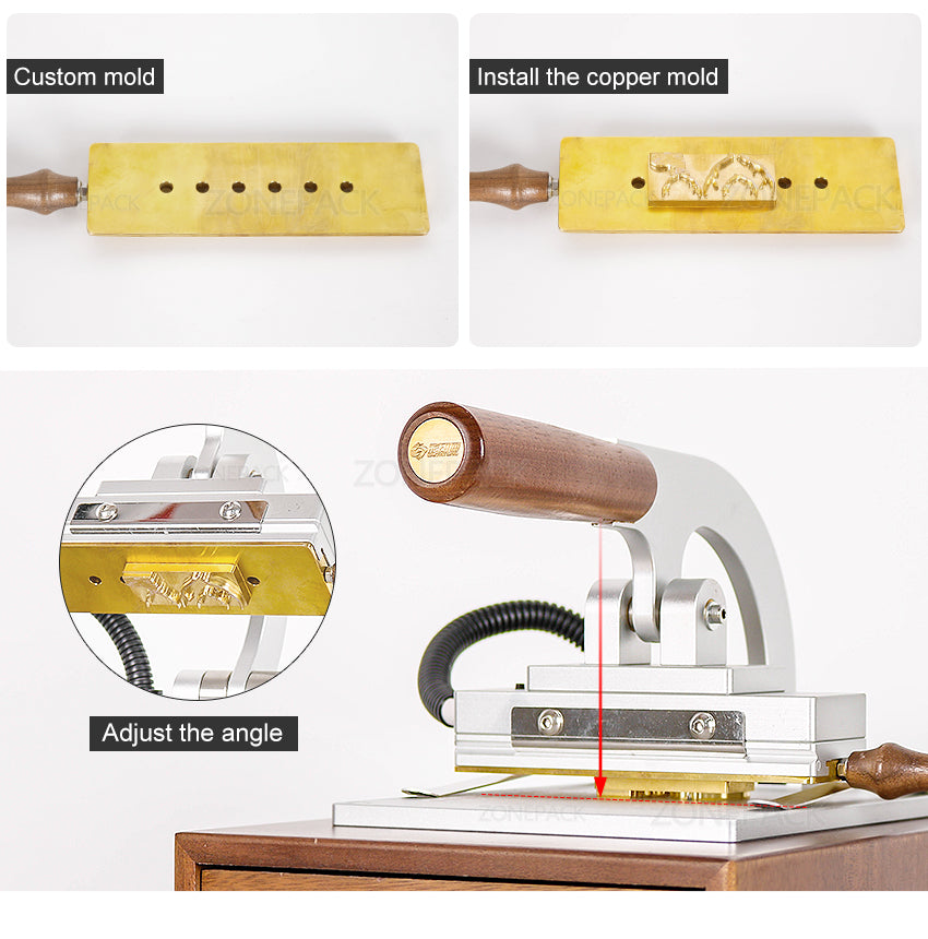 WT-90XT Manual Light-type Digital Hot Foil Stamping Machine