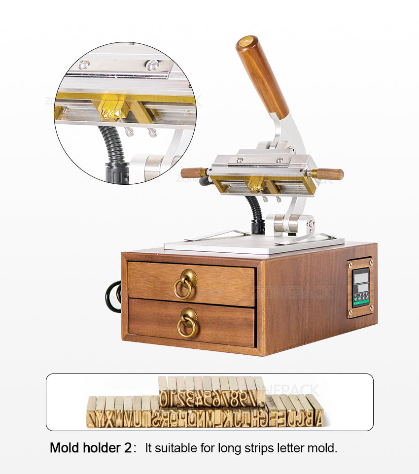 WT-90XT Manual Light-type Digital Hot Foil Stamping Machine