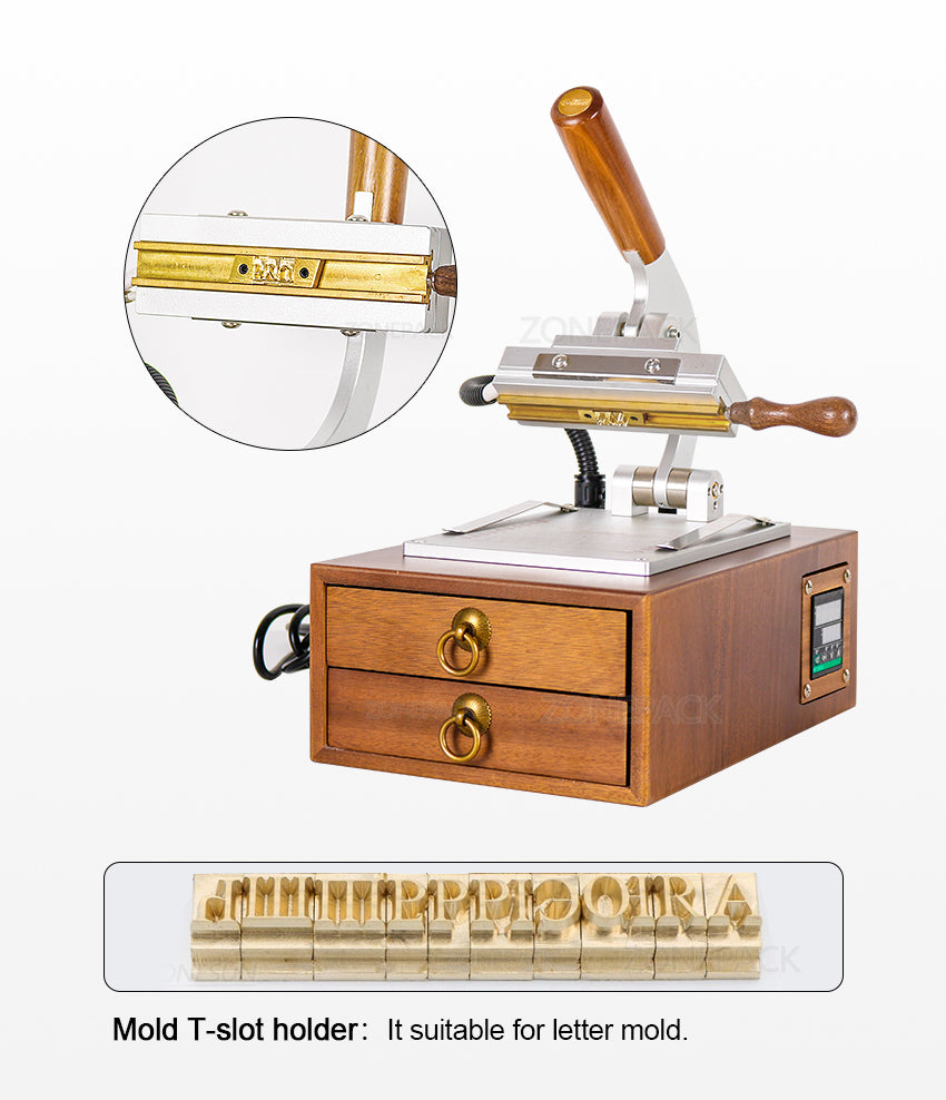 WT-90XT Manual Light-type Digital Hot Foil Stamping Machine