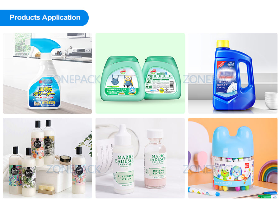 ZONEPACK ZS-TB963 High Speed Flat Automatic Round Bottle Labeling Sticker Dispenser Coding Machines For Label Round Bottles