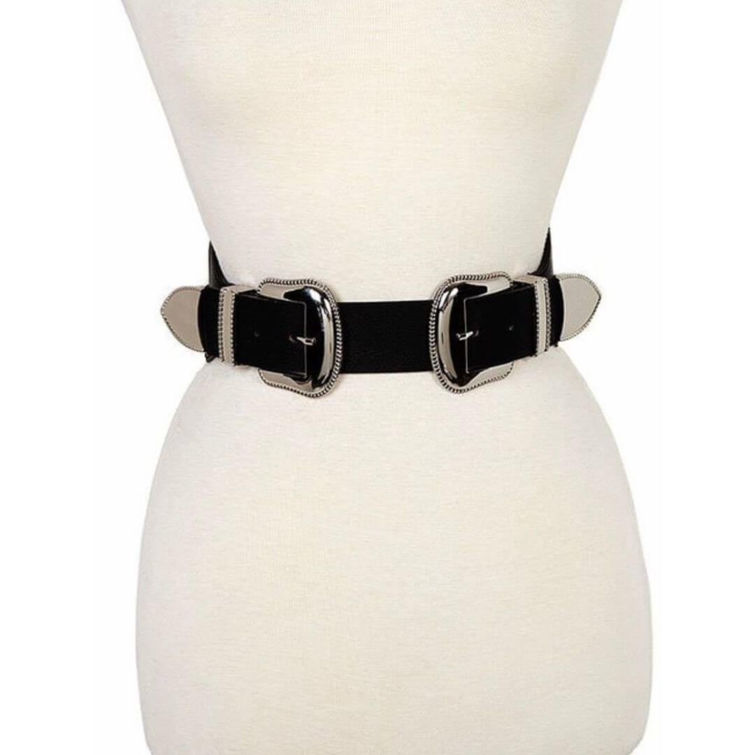 Double Sided Buckle Belt (Two Colors)