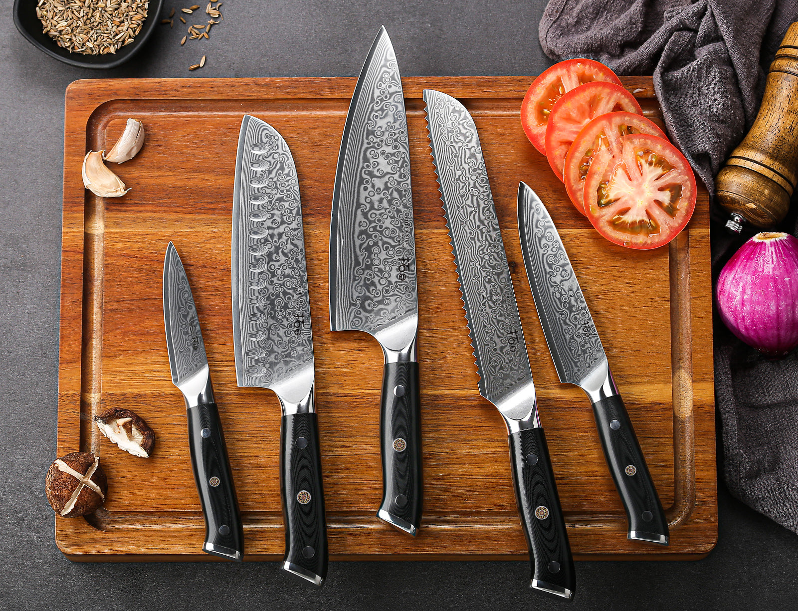 How to Care for Damascus Kitchen Knives