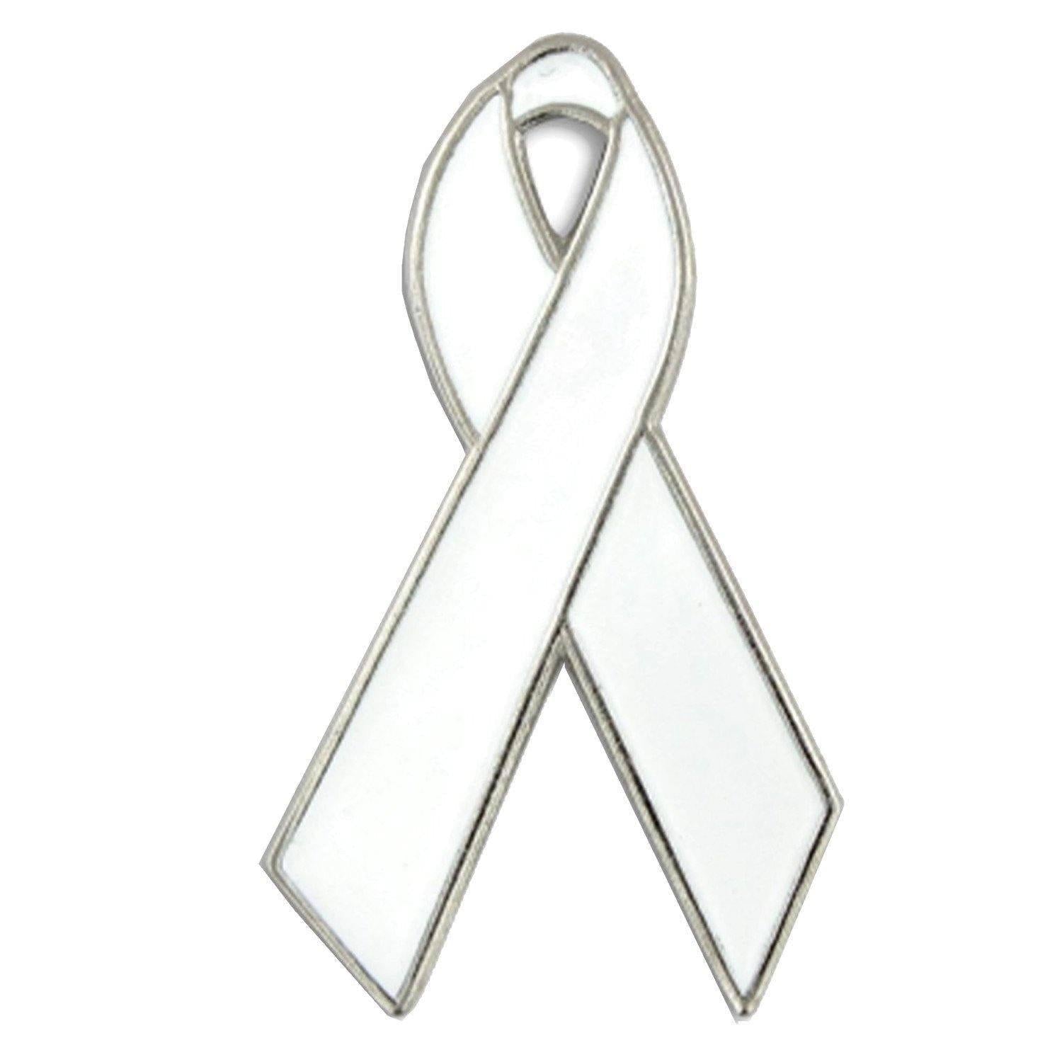 Color Ribbon Awareness Enamel  Lapel Pin