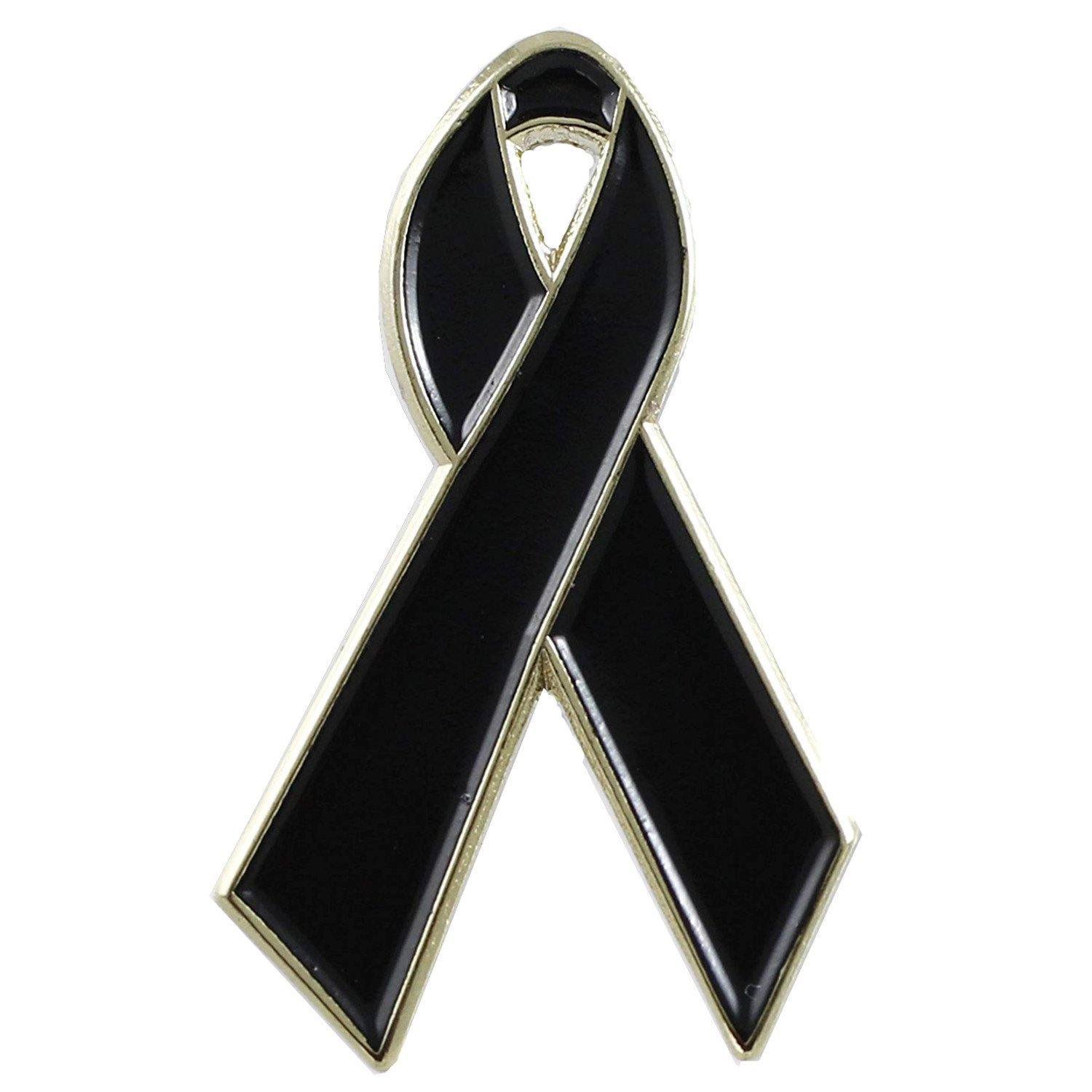 Color Ribbon Awareness Enamel  Lapel Pin