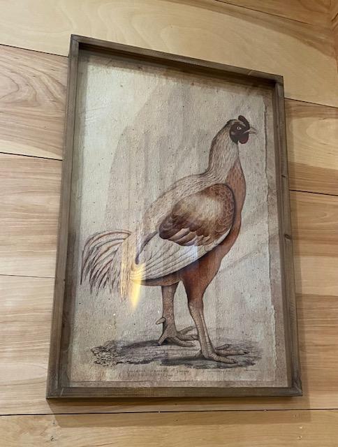 Park Hill - Chicken Print Framed