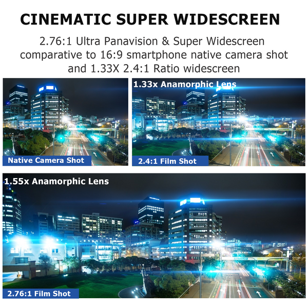 anamorphic lens 1.55x