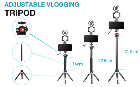 monopod camera extension rod