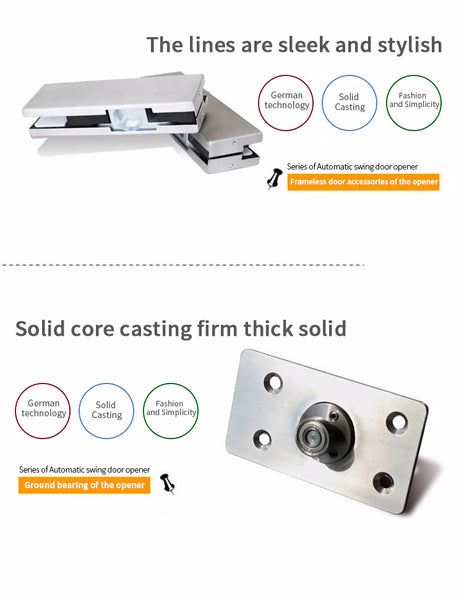 Top Concealed Mounting Electric Swing Door Opener features