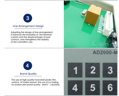 ad-2000m card reader access control keypad