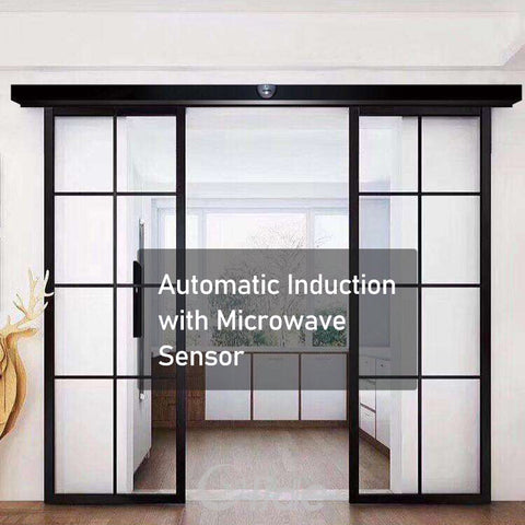 contactless automatic sliding door SD280 with microwave sensor