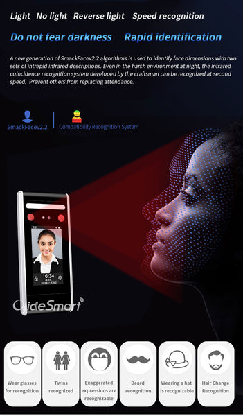Olidesmart Dynamic Face Recognition Access Control System