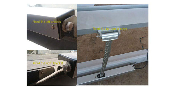 double chain window opener installation steps