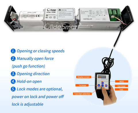 automatic swing door olide-120B Hand programmer