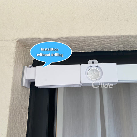 Telescopic bracket for smart automatic sliding door