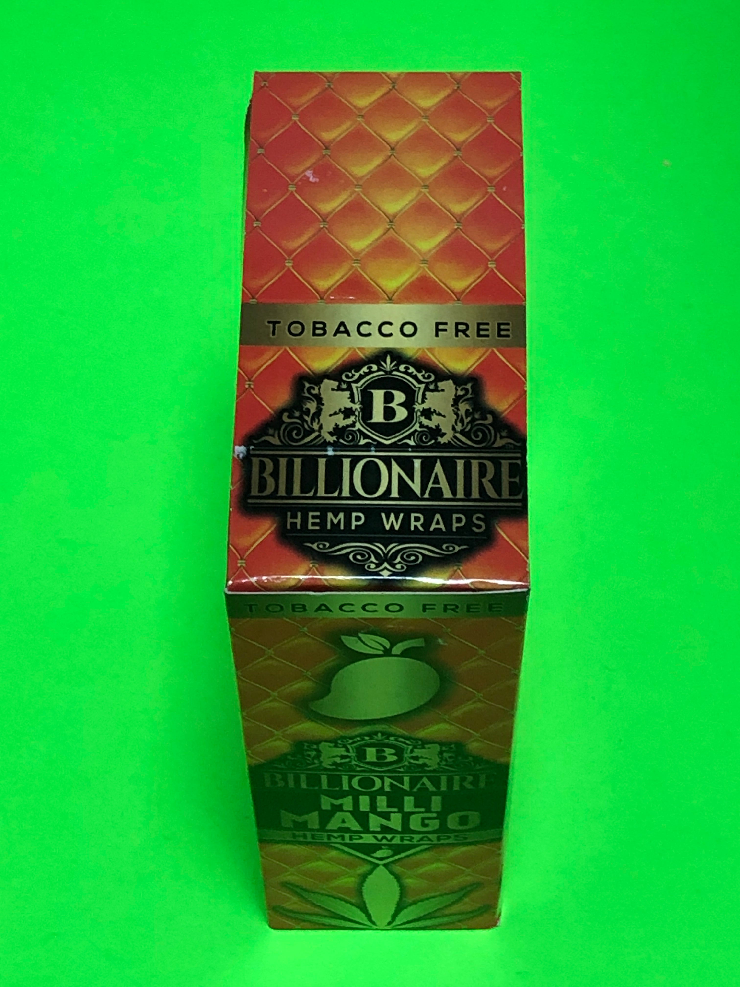 FREE GIFTS??IF U BUY Billionaire Milli Mango??50 High Quality Hemp Wraps 25 Packs