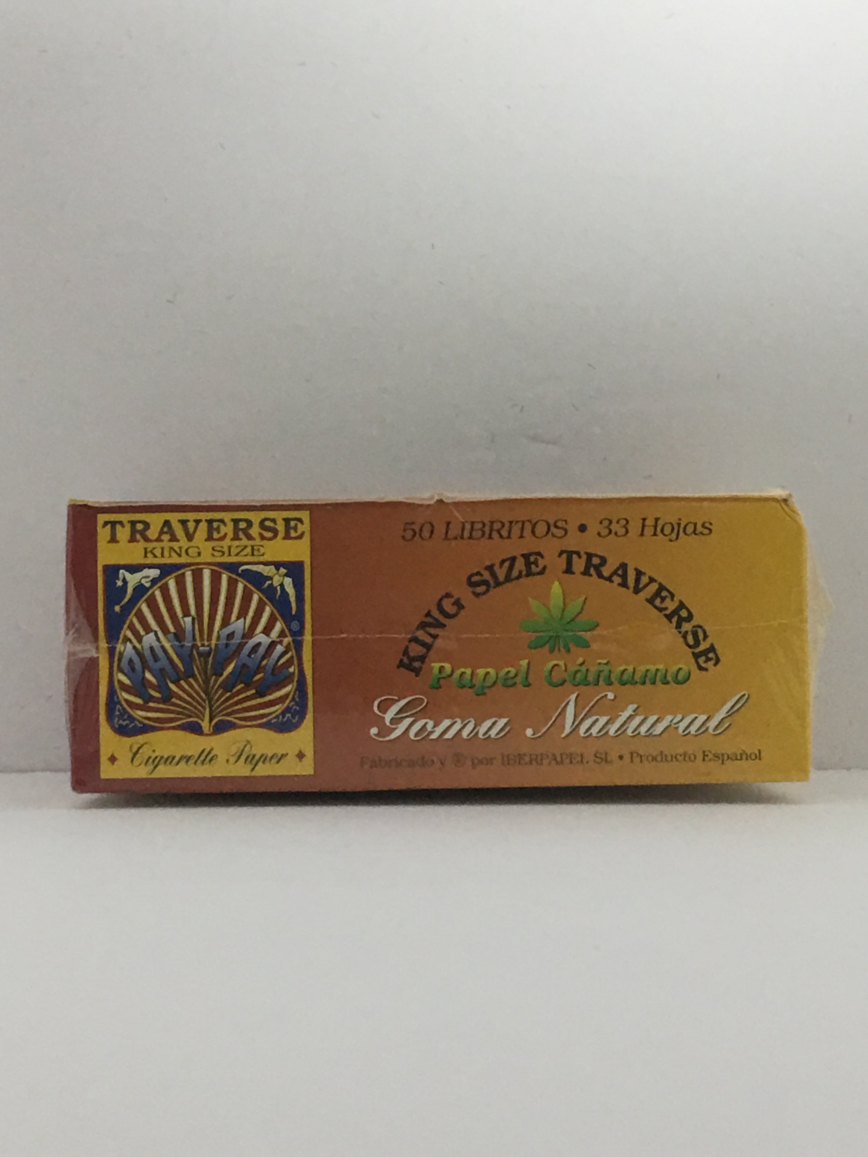 FREE GIFTS??IF U BUY Pay Pay King??Size 50 Packs Hemp Cigarette Rolling Paper Natural Traverse Papel De Fumar