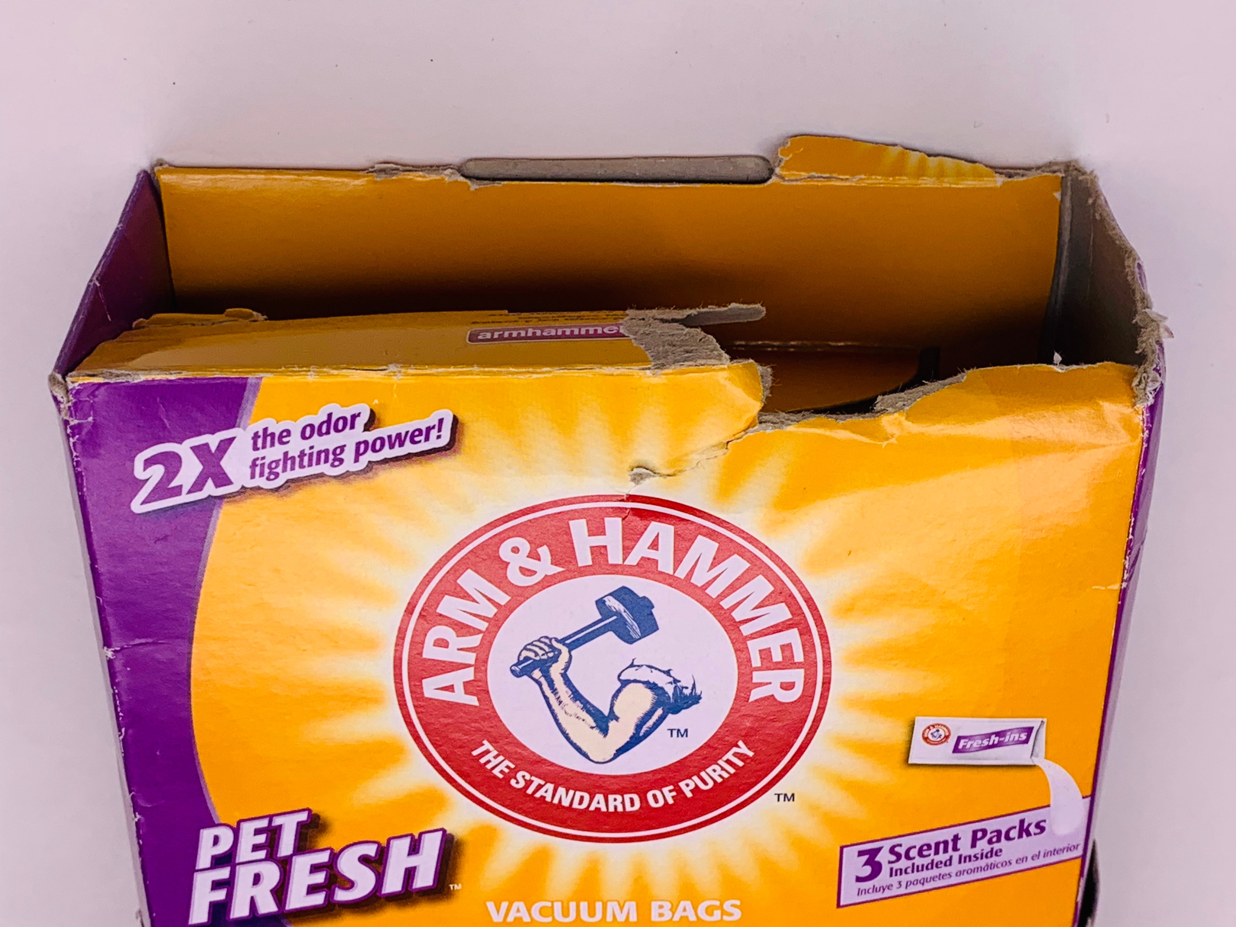 Arm & Hammer Pet Fresh Odor Eliminating Vaccum Bags for Dirt Devil 64680G