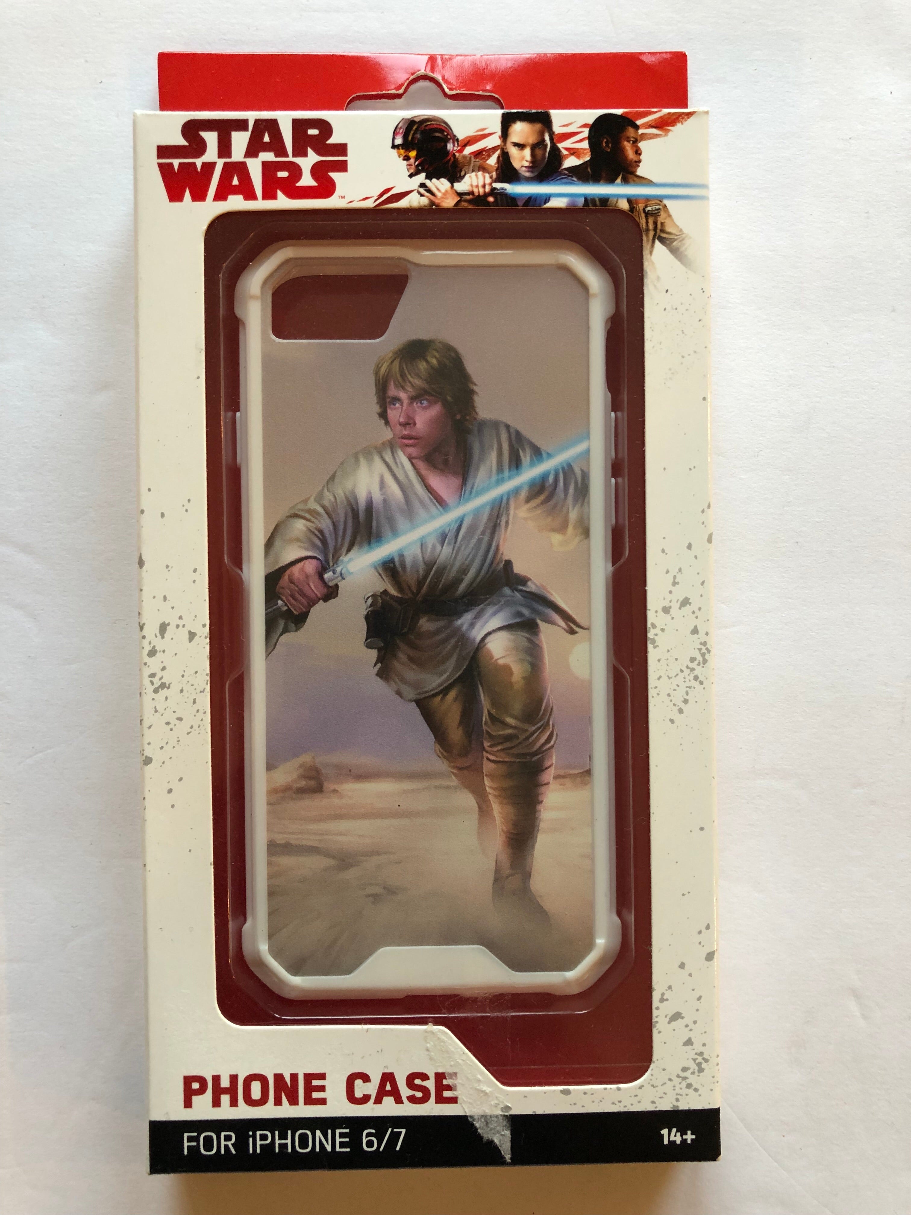 Disney Star Wars Phone Case For iPhone 6/7 Luke Skywalker Thinkgeek 14+