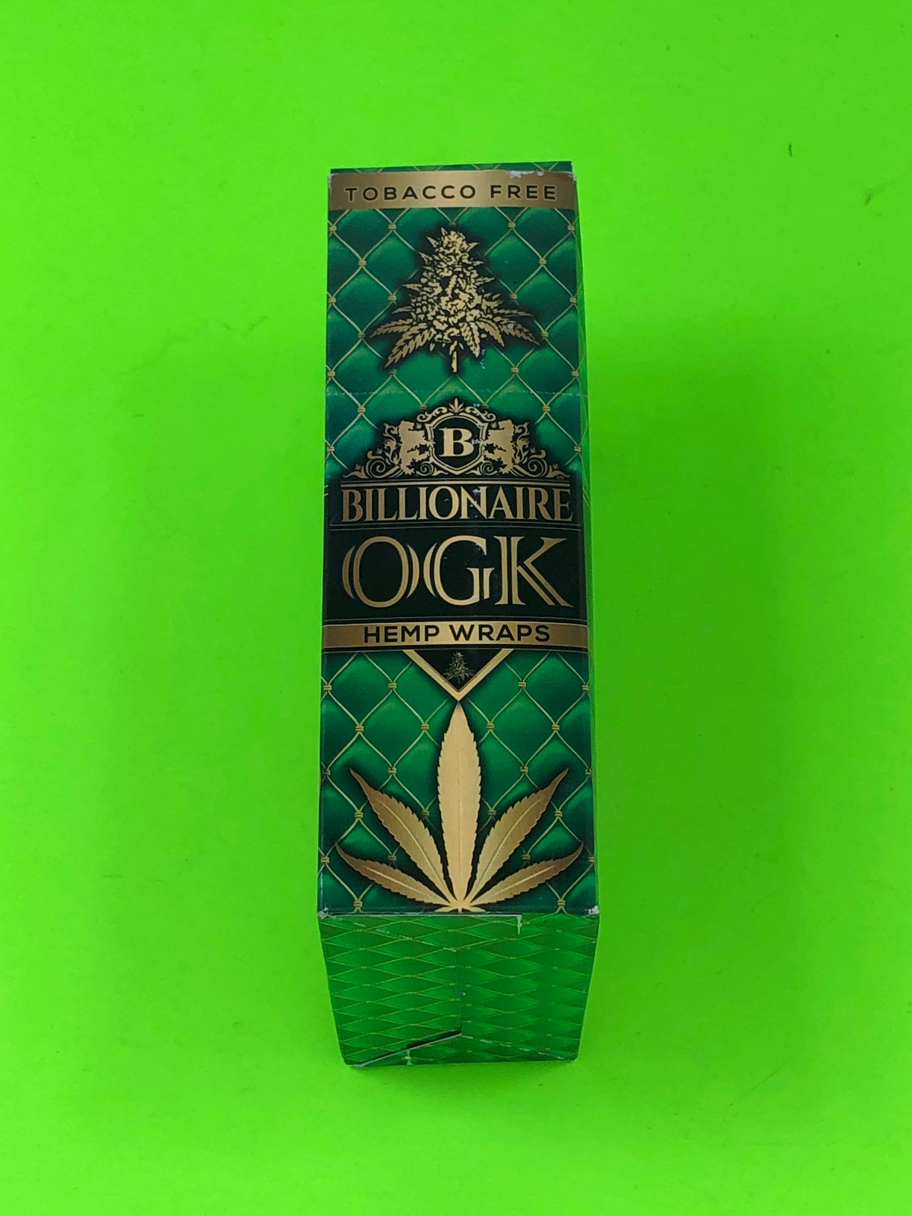 FREE GIFTS??IF U BUY Billionaire OGK 50 High Quality Hemp Wraps 25 Packs