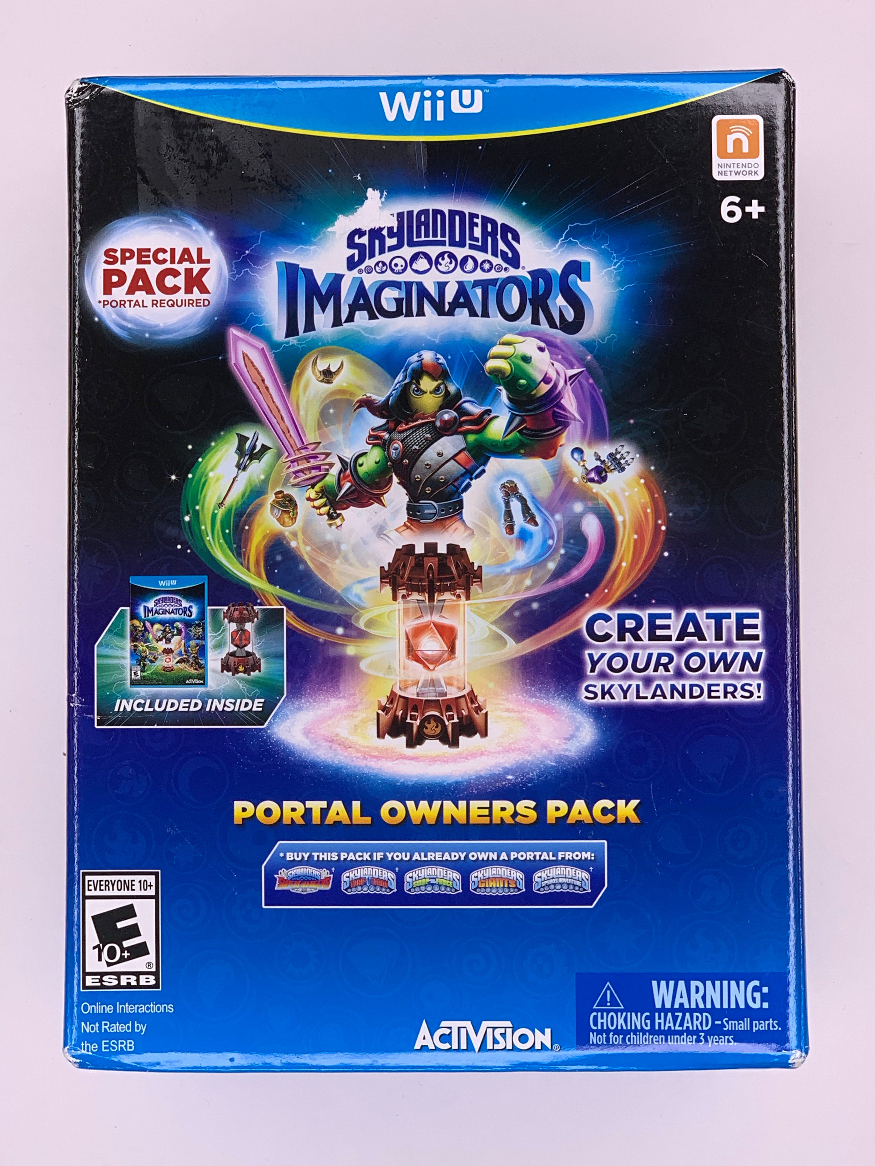 SkyLanders Imaginators Wii U Portal Owners Pack Create Your Own Video Games