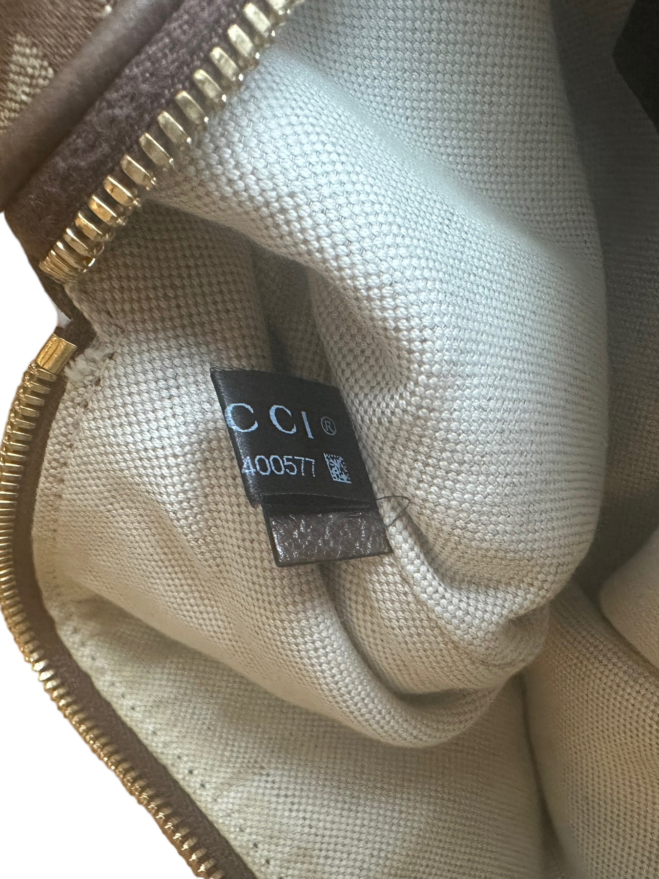 Gucci Monogram Jumbo GG Belt Bag