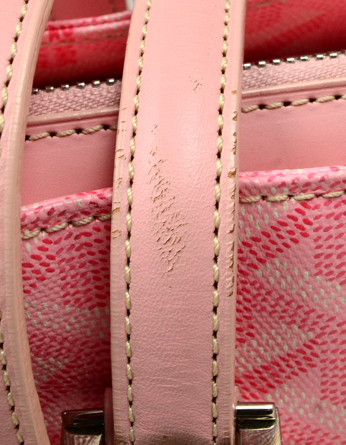 Goyard Pink Goyardine Okinawa PM Tote Bag