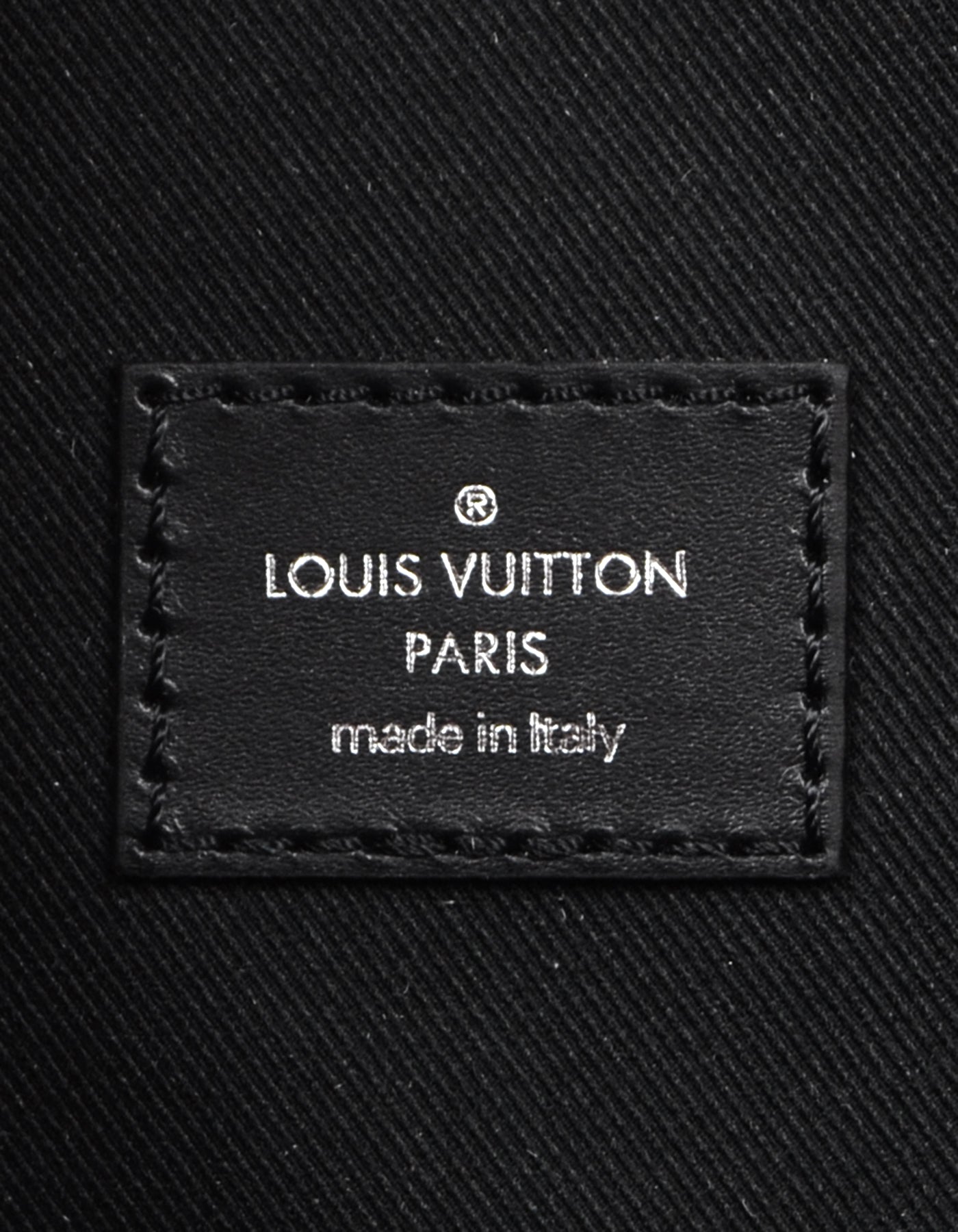 Louis Vuitton 2019 Black Epi Leather Bumbag Bag w/ Neon LV Logo