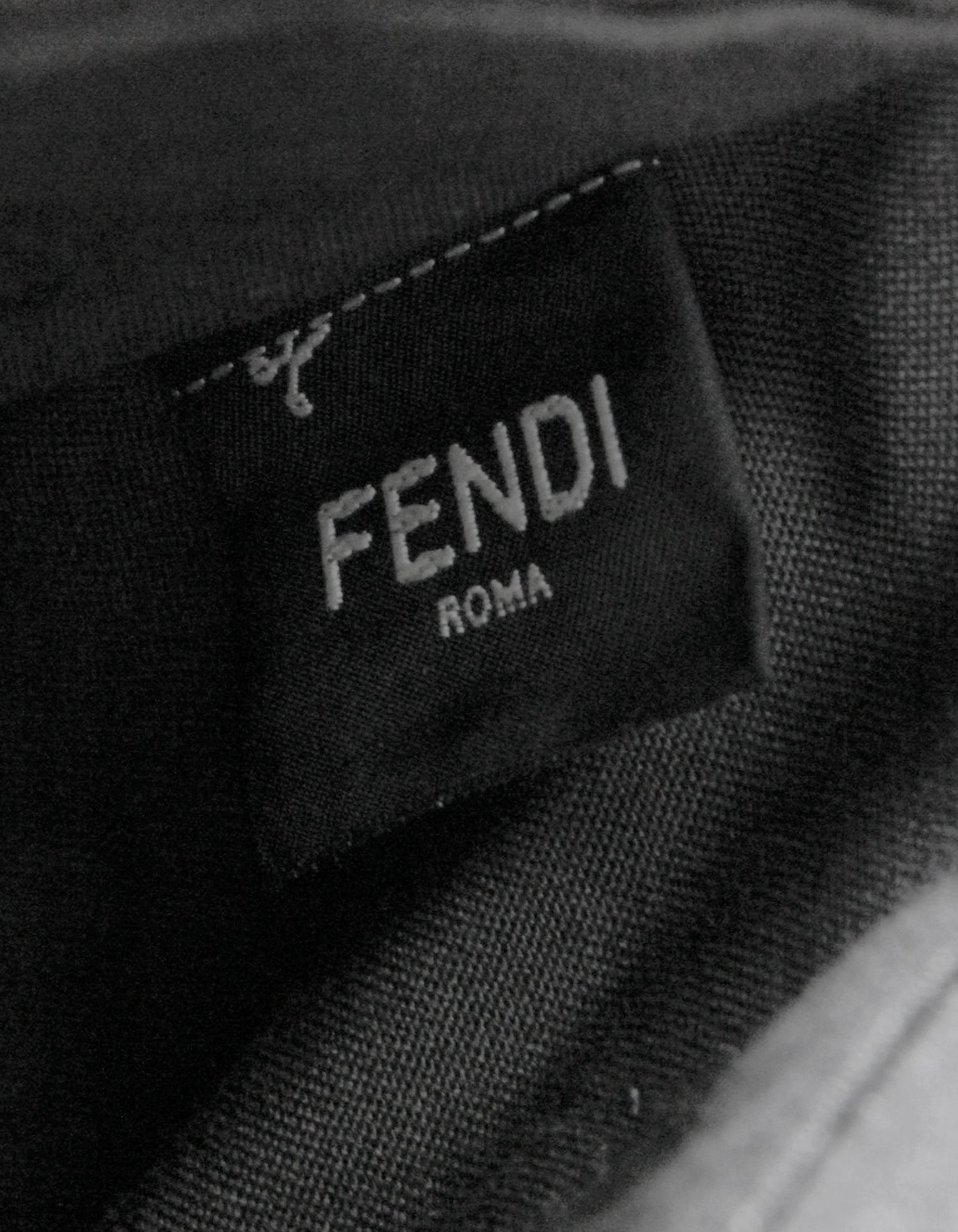 Fendi NEW Grey Leather & Elaphe By The Way Medium Boston Bag