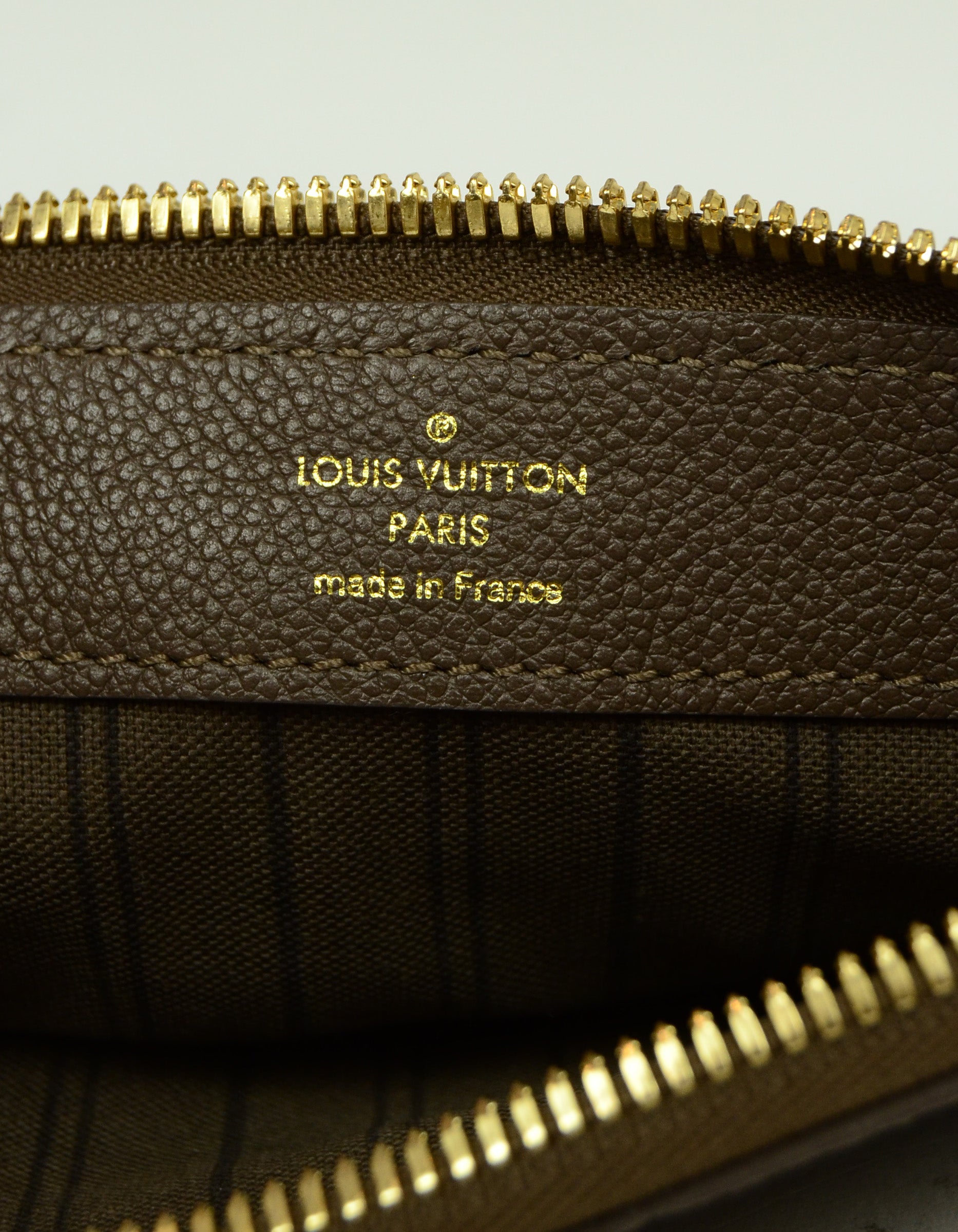 Louis Vuitton Ombre Leather Empreinte Monogram Petillante Clutch