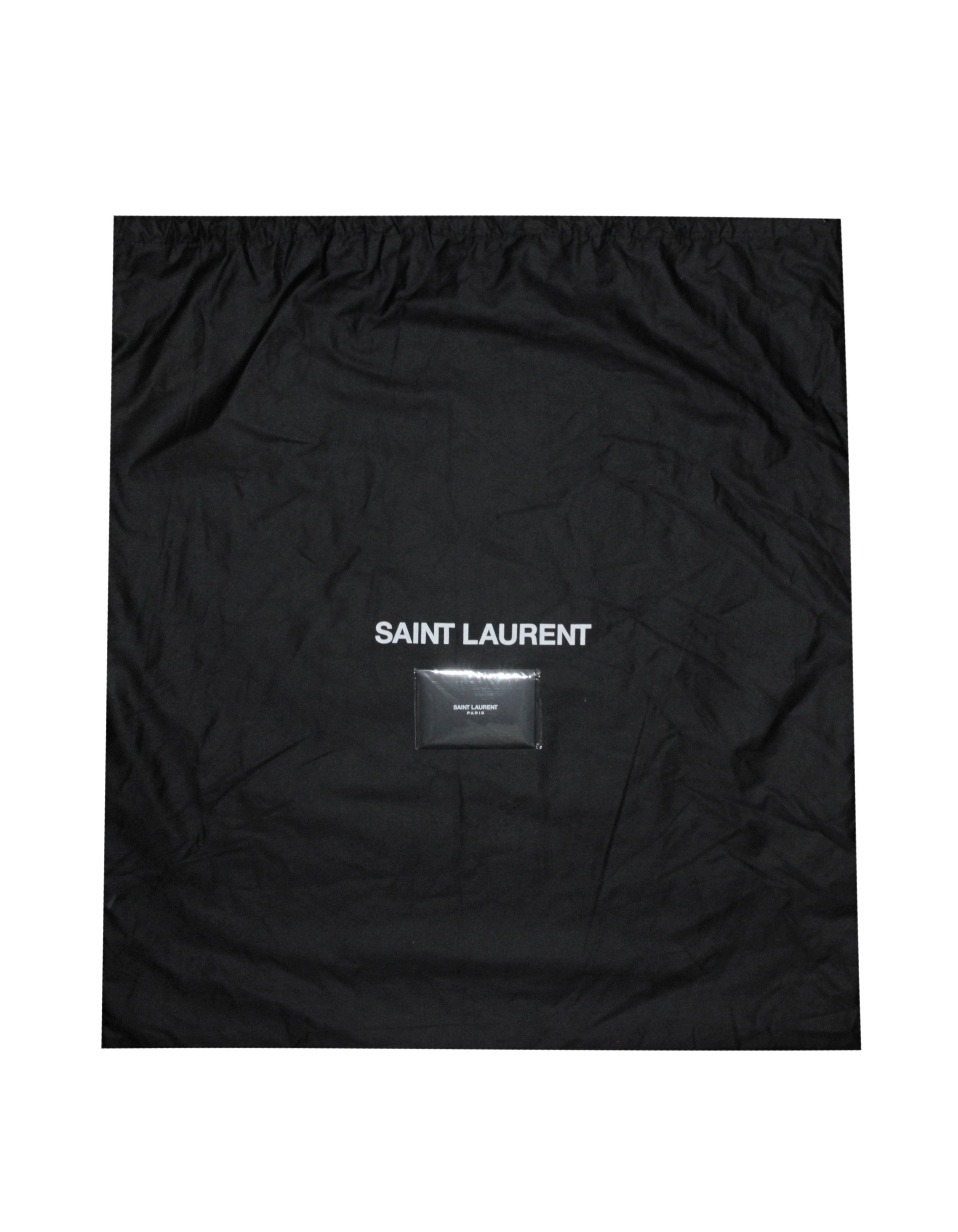 Saint Laurent Black Quilted Leather Icare Maxi Shopping Tote Bag