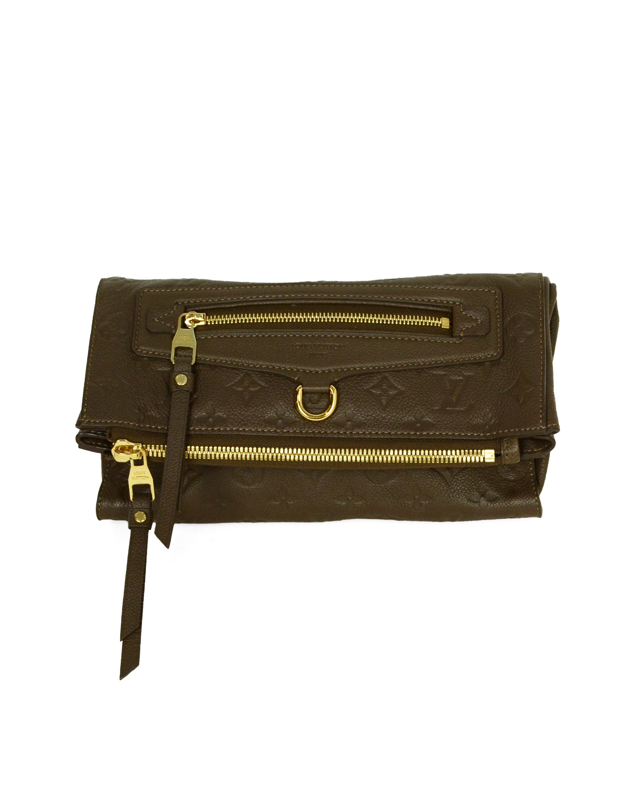 Louis Vuitton Ombre Leather Empreinte Monogram Petillante Clutch