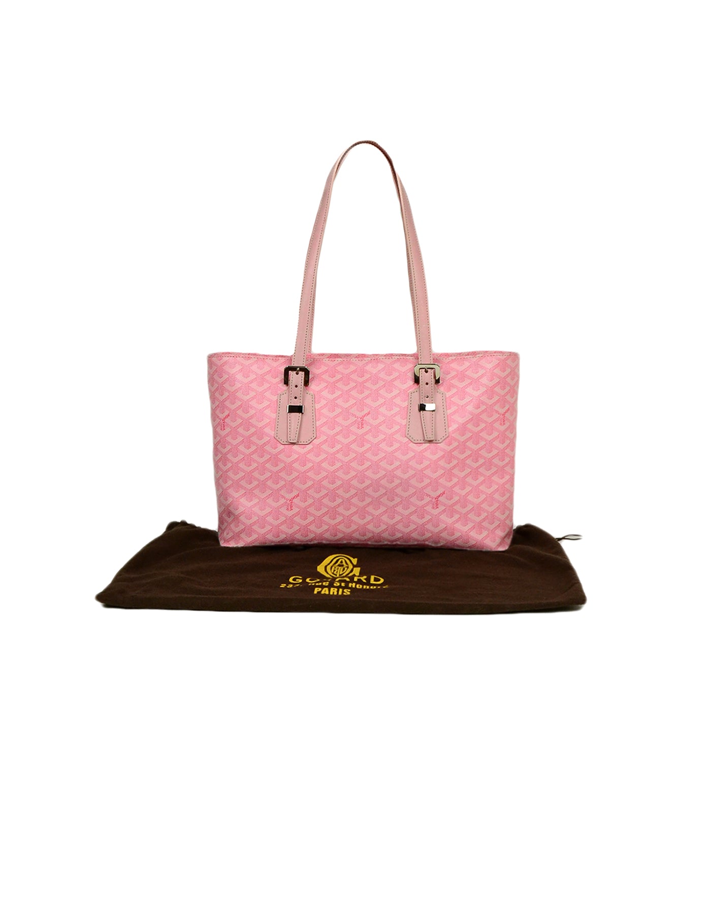 Goyard Pink Goyardine Okinawa PM Tote Bag