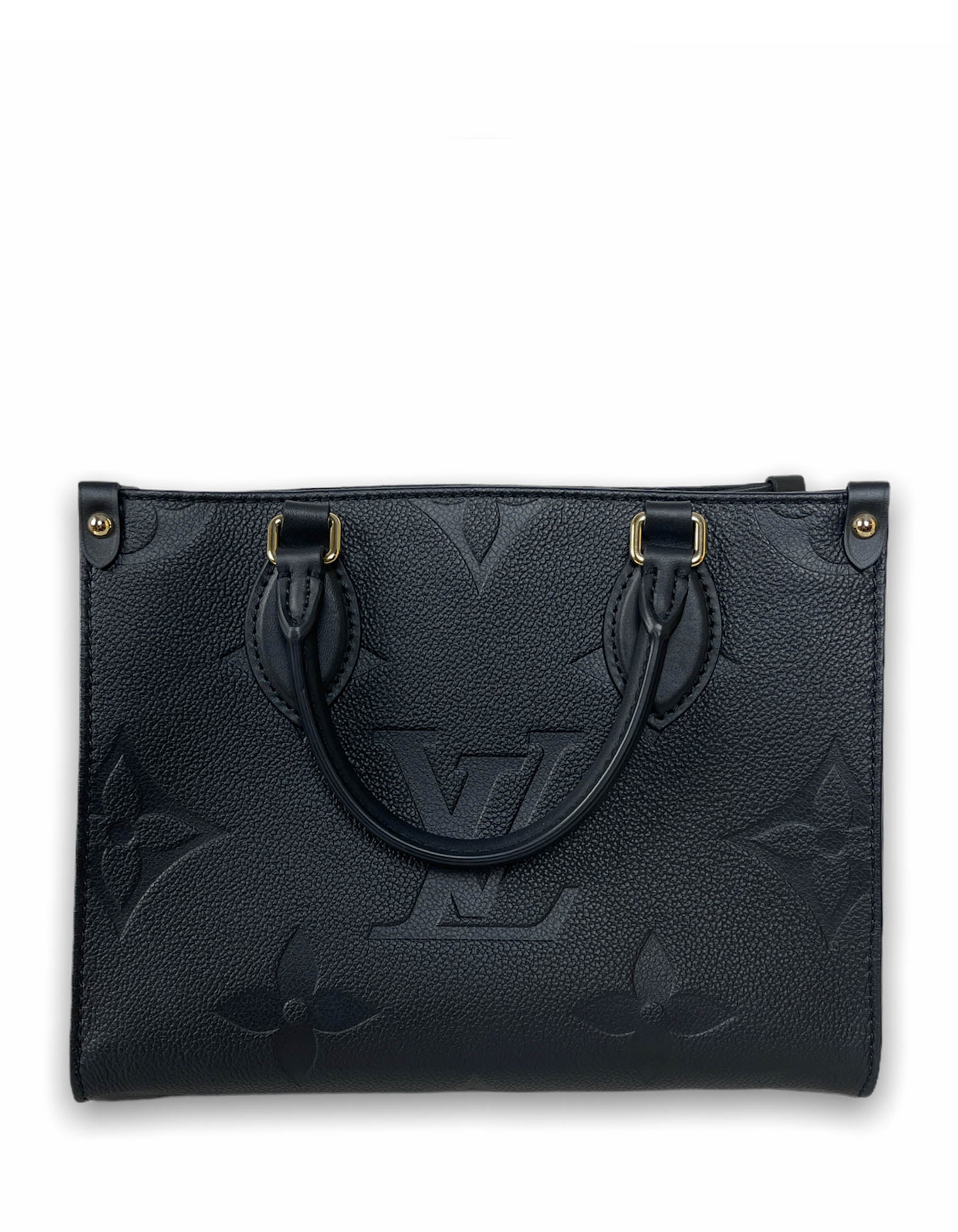 Louis Vuitton Black Monogram Giant Onthego PM Crossbody Bag