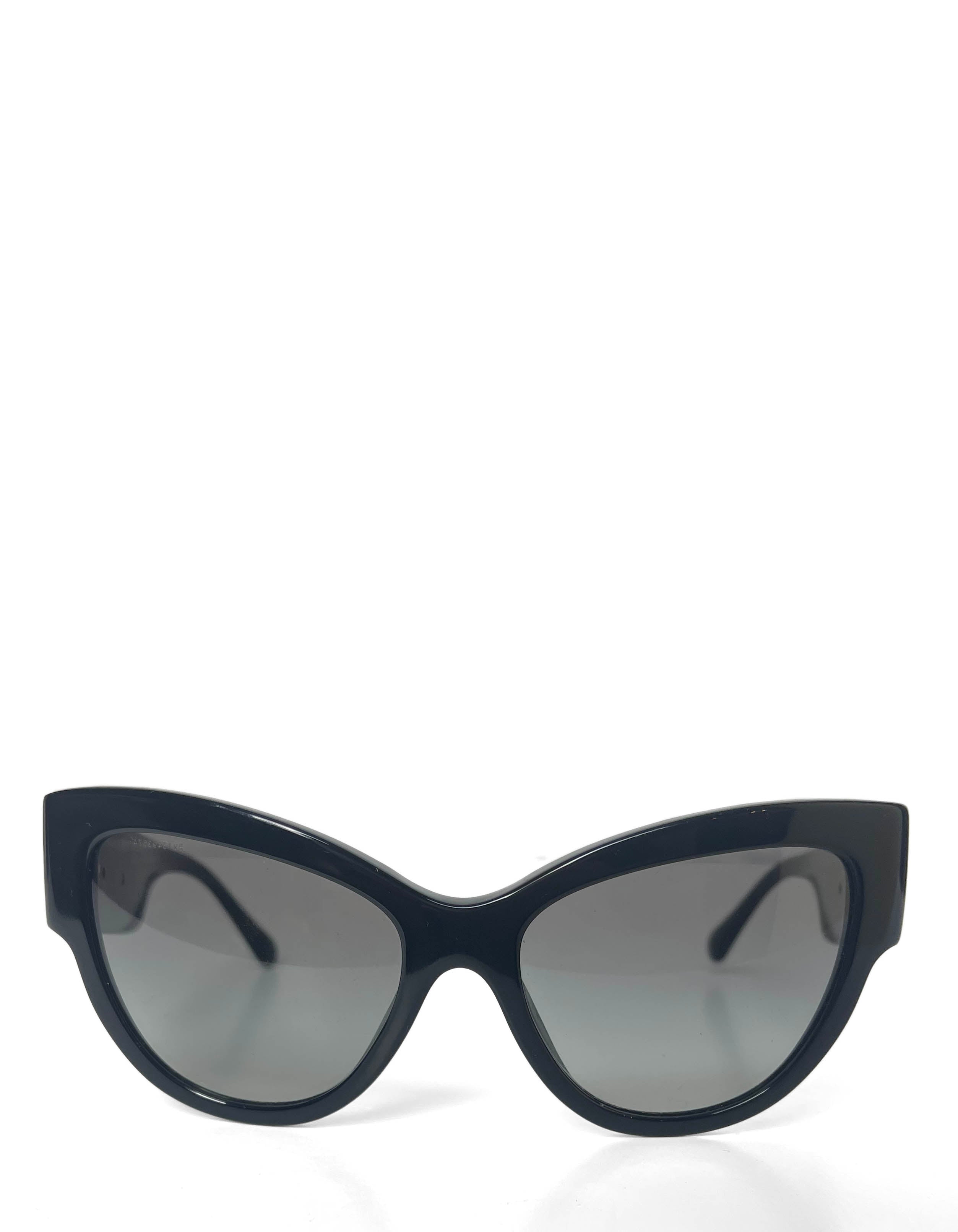 Versace Black Mod 4322 5064/8h Cat Eye Sunglasses