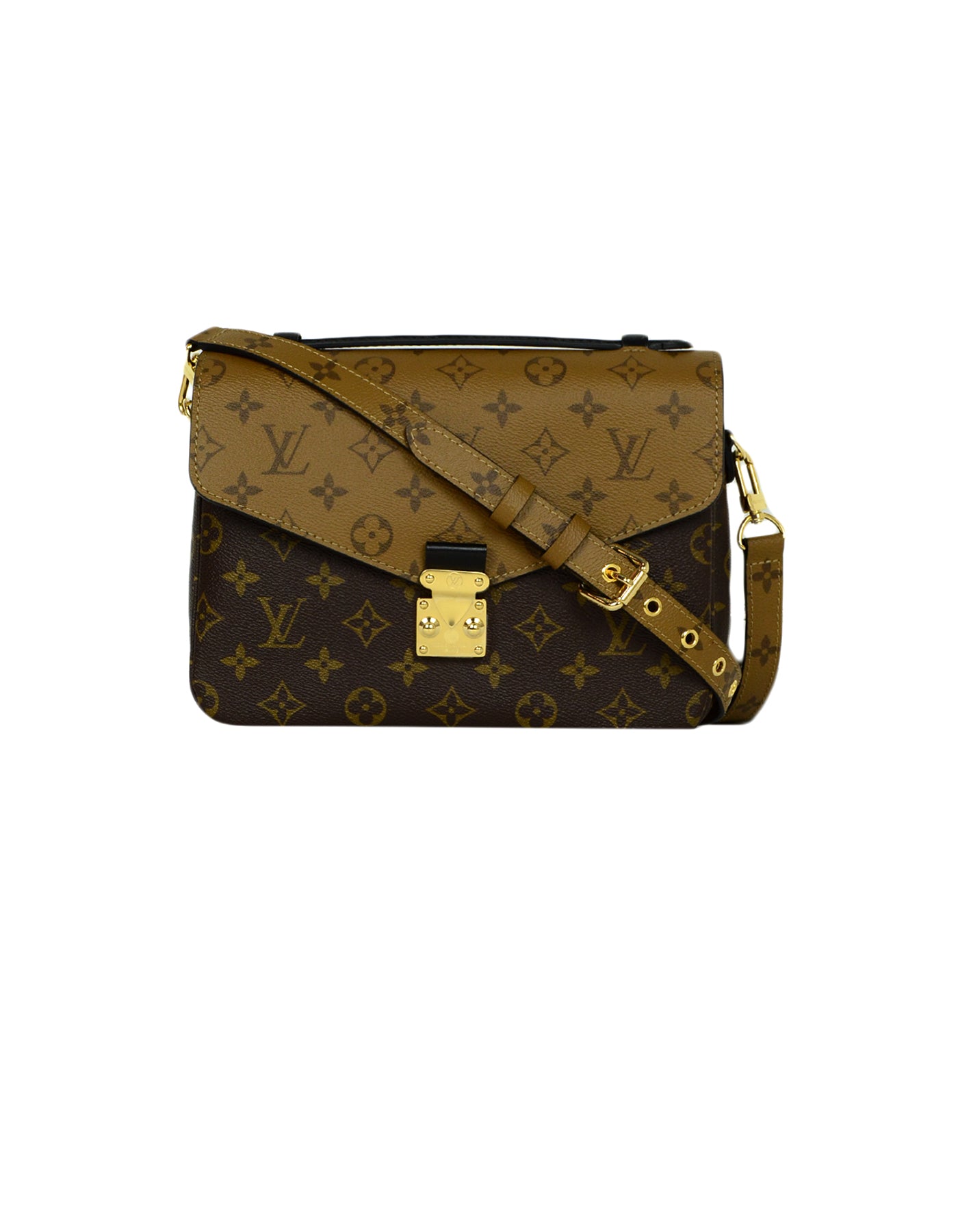 Louis Vuitton Reverse Monogram Pochette Metis Messenger Bag