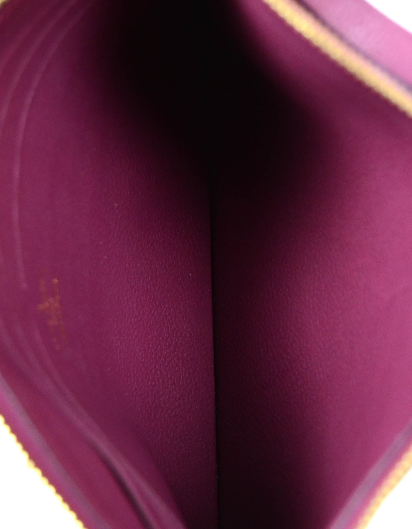 Louis Vuitton Monogram/ Grape Pochette Pallas Wristlet Bag