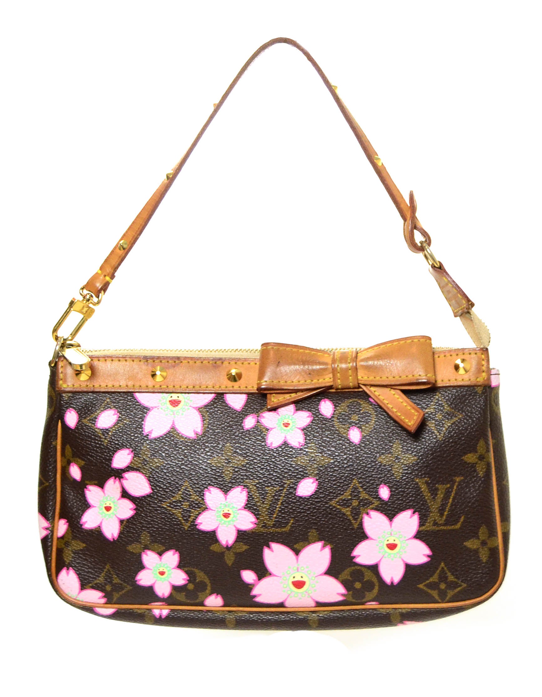 Louis Vuitton Monogram Canvas Cherry Blossom Pochette Accessories