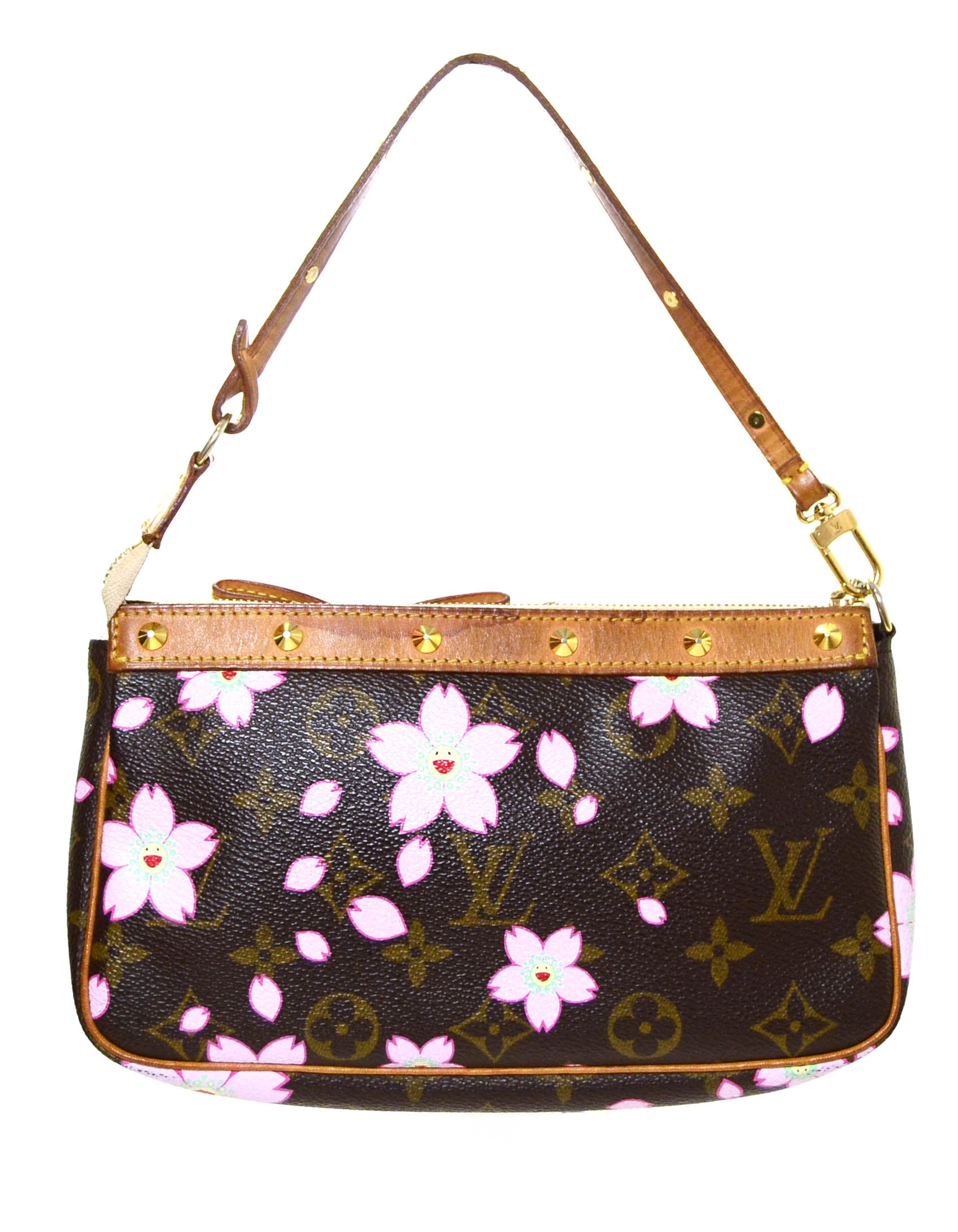 Louis Vuitton Monogram Canvas Cherry Blossom Pochette Accessories