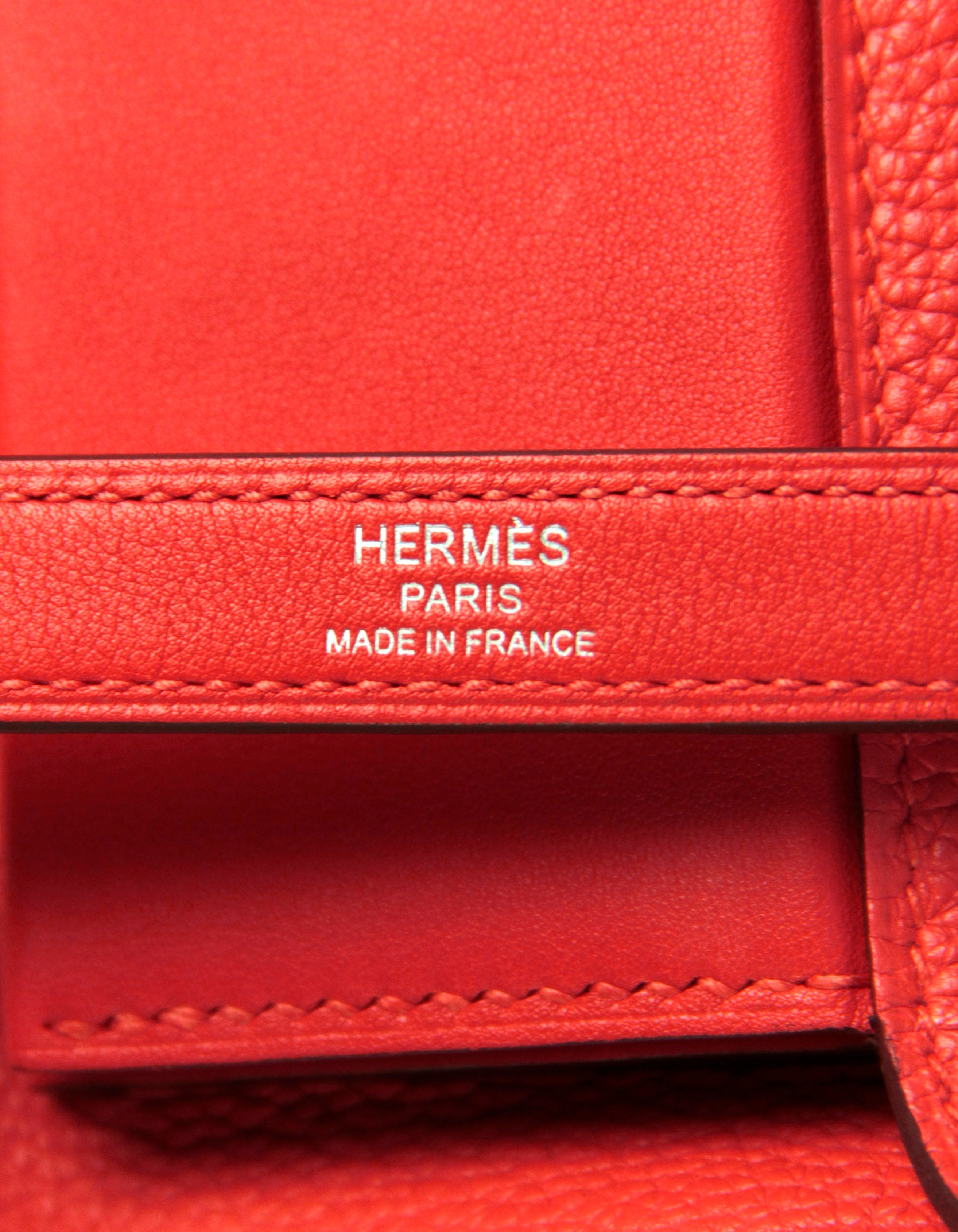 Hermes Togo/Swift Leather Capucine 29cm 24/24 Bag