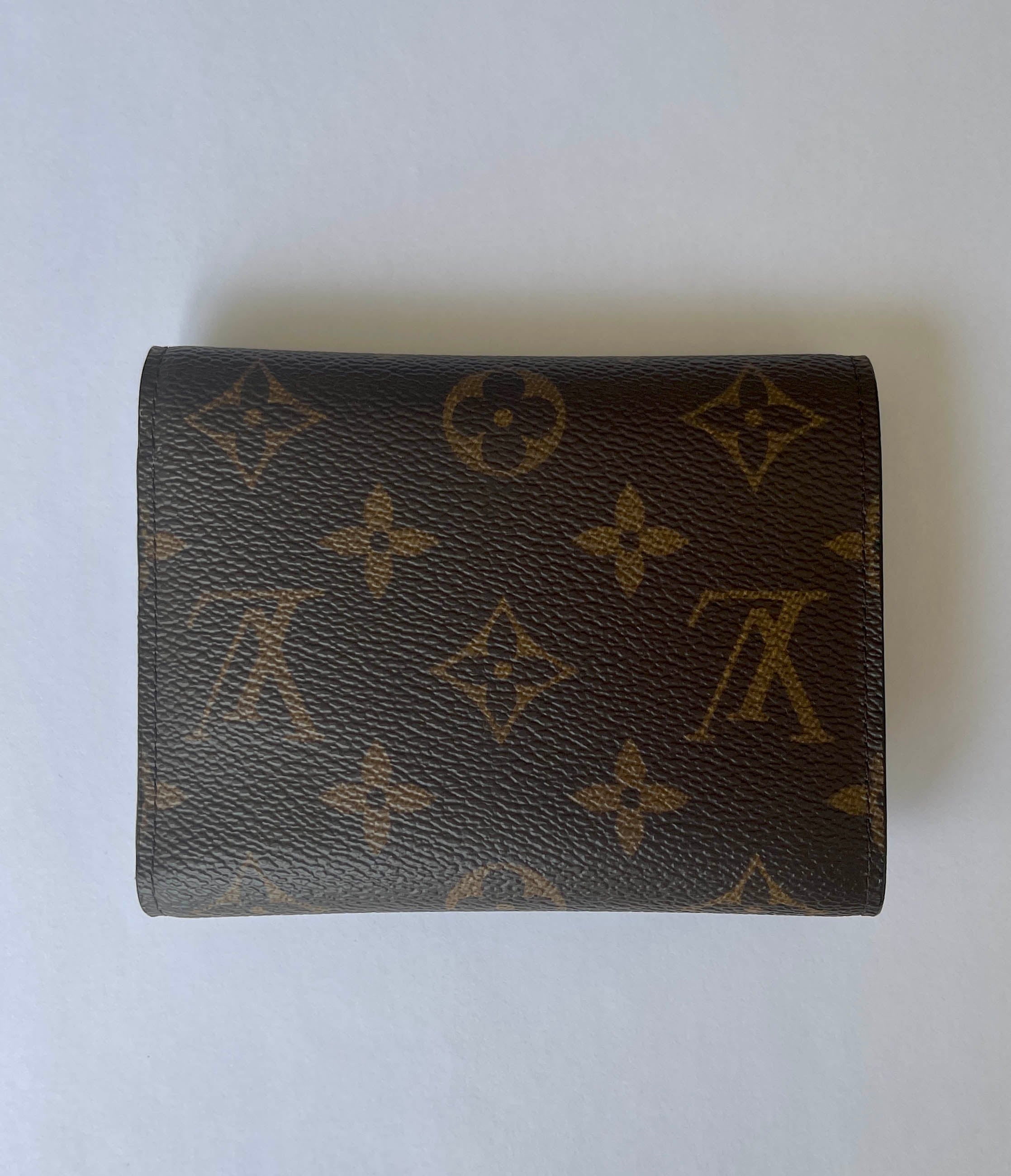 Louis Vuitton Monogram/ Fuchsia Victorine Wallet