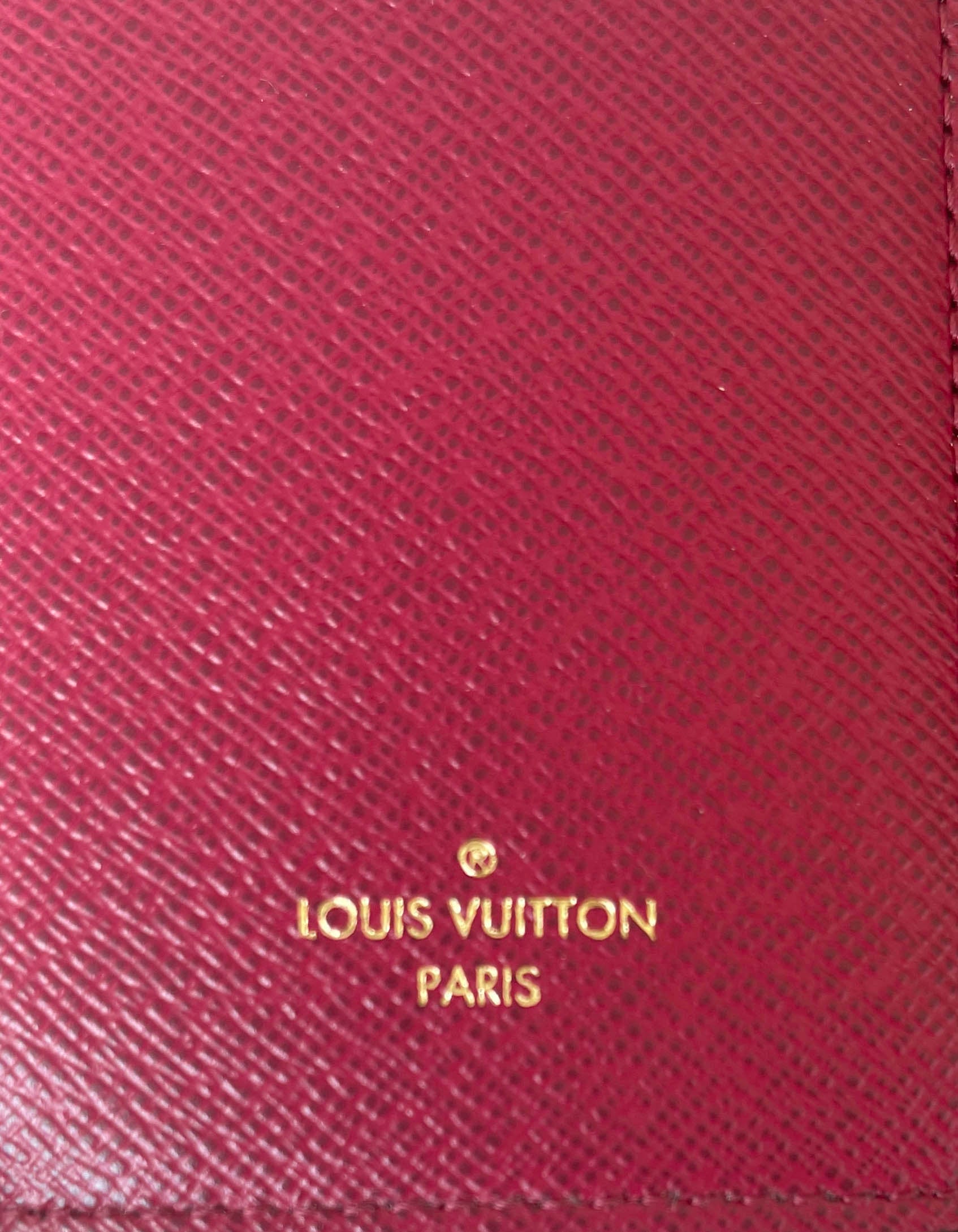 Louis Vuitton Monogram/ Fuchsia Victorine Wallet