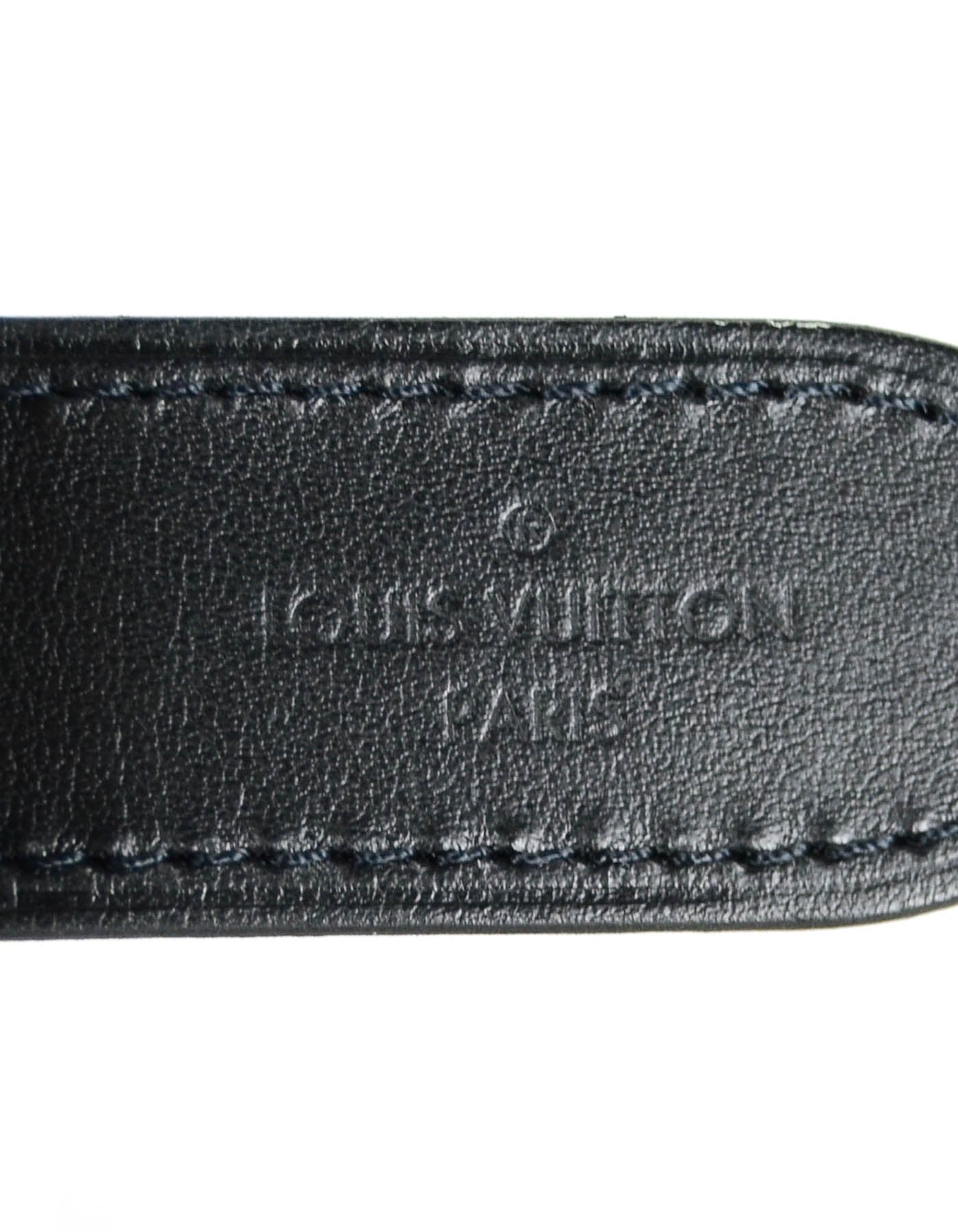 Louis Vuitton Monogram/Black Leather Odeon MM Messenger Bag