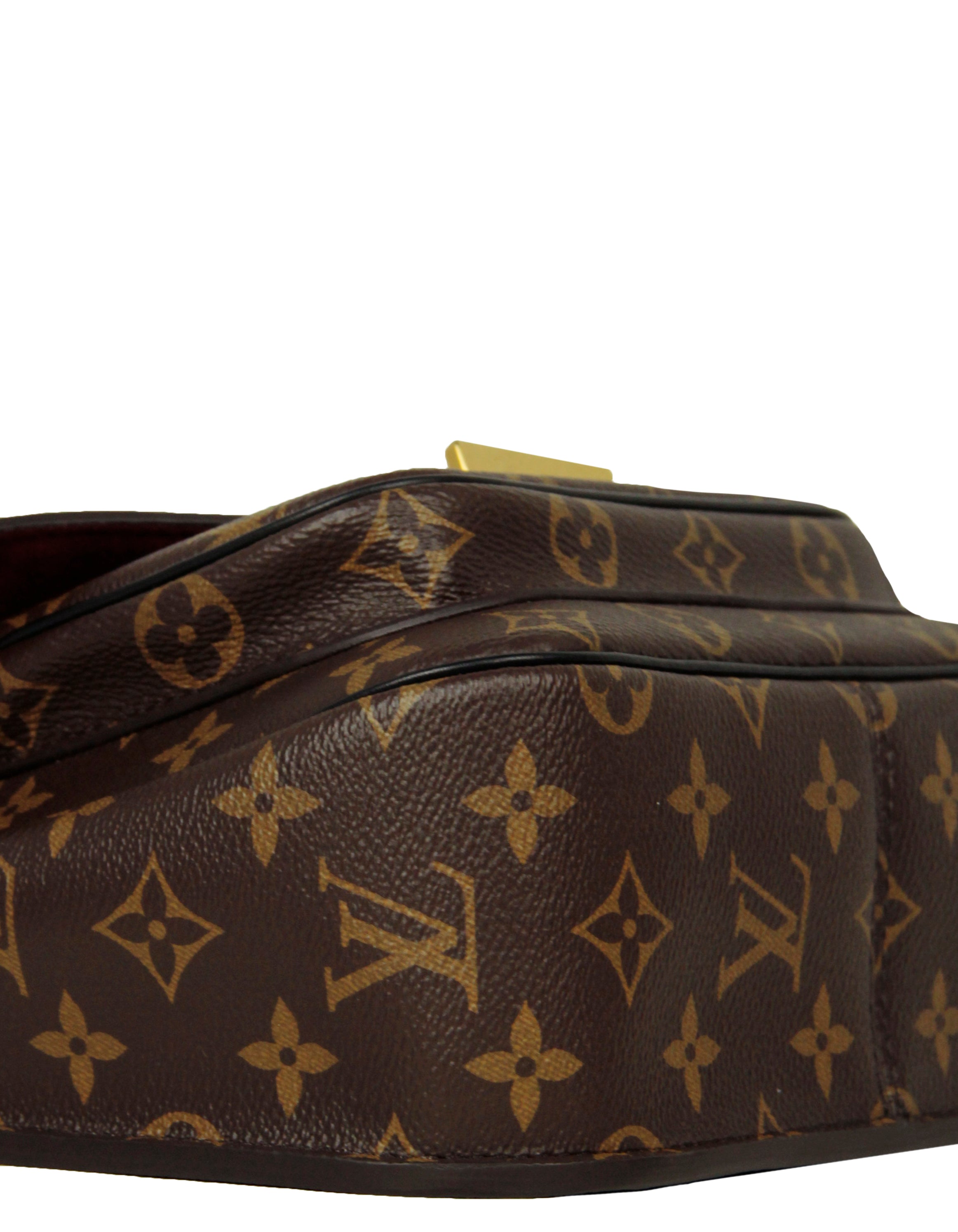 Louis Vuitton Monogram Logo Passy Flap Bag