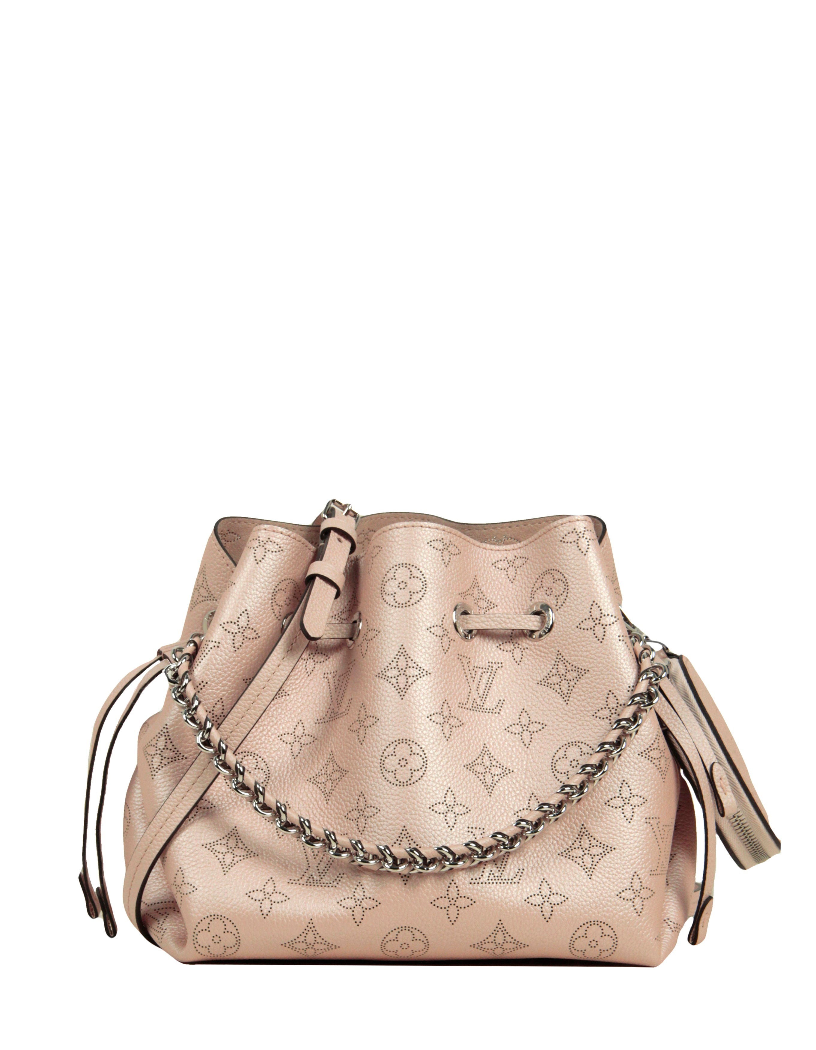 Louis Vuitton Metallic Coquille Mahina Monogram Bella Bucket Bag